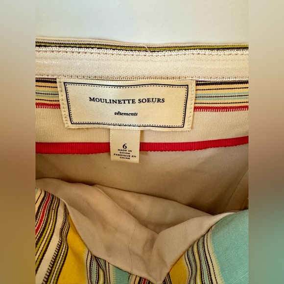 Anthropologie Moulinette Soeurs Straightaway Jacquard Mini Dress - Picture 8 of 9